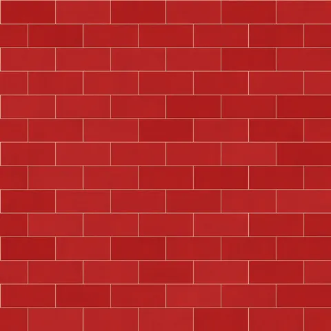 Classic Red Brick — Geometric