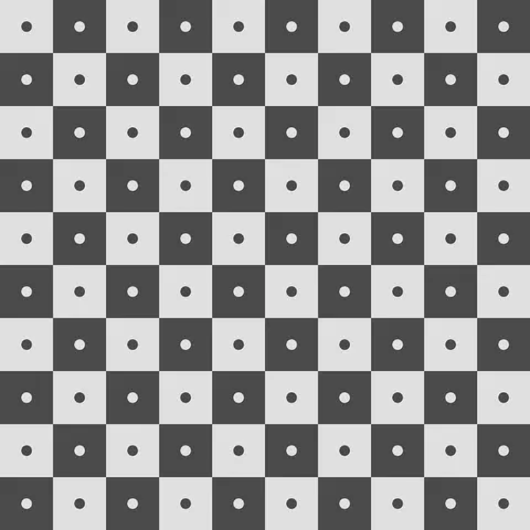 Rounded Checkerboard — Geometric