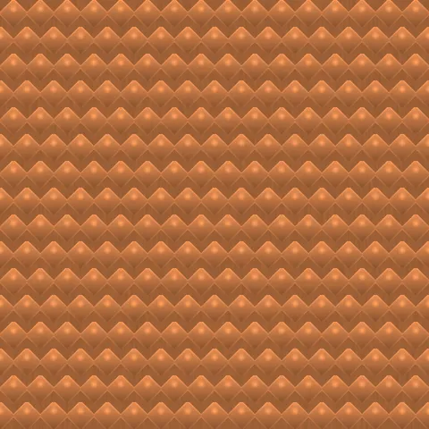 Copper Diamond Plate — Geometric