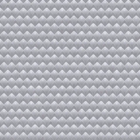 Worn Aluminum Plate — Geometric