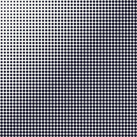 Classic Print Halftone — Abstract