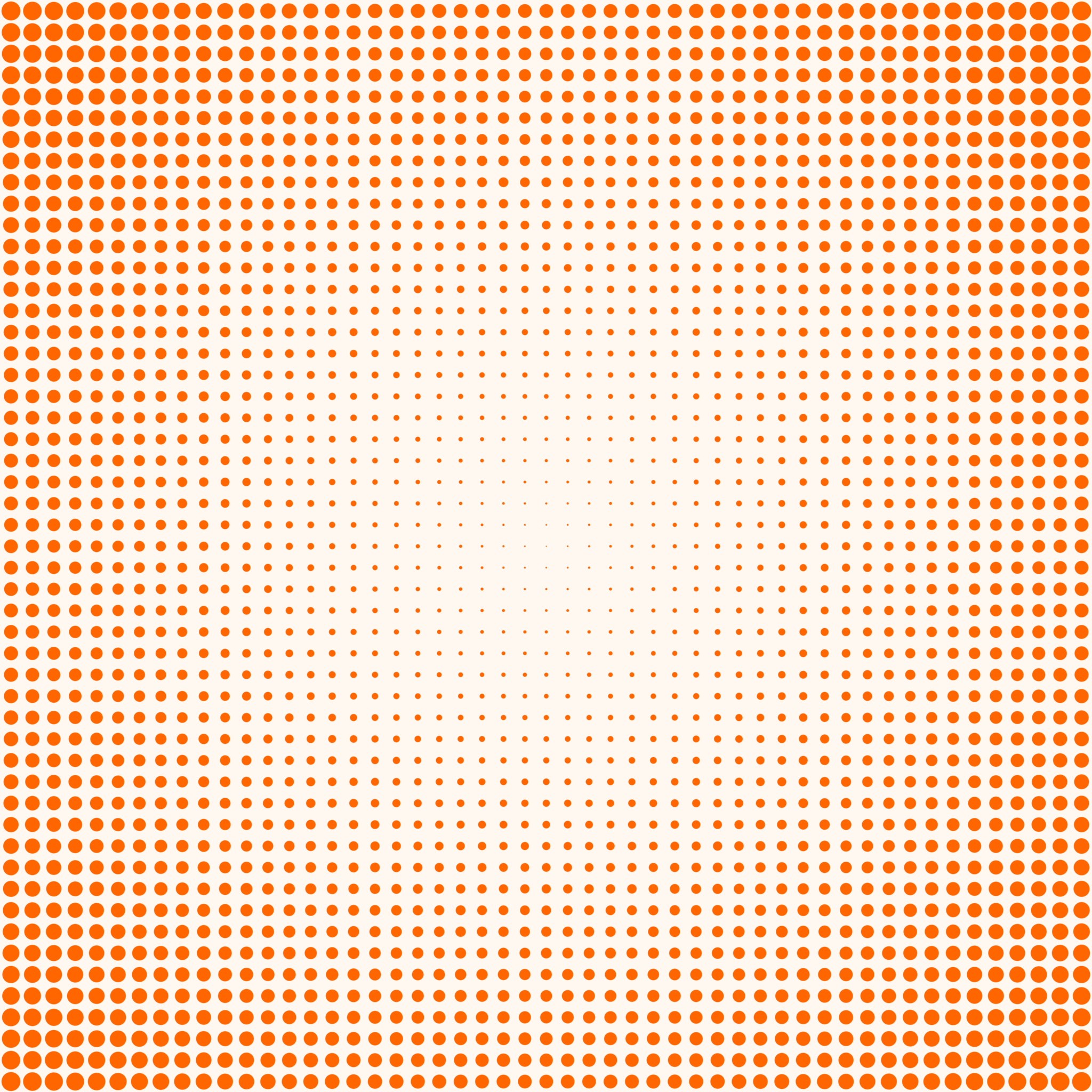 Sunset Glow Halftone