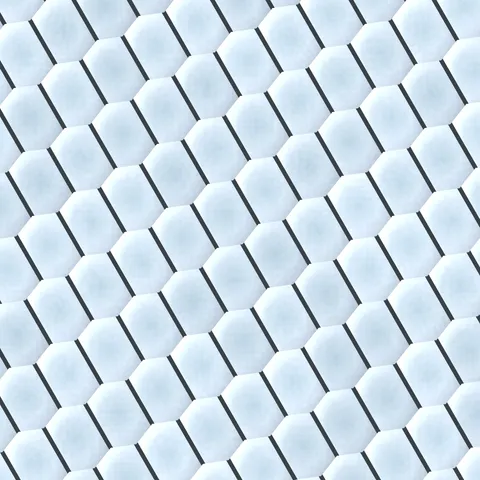 Ice Crystal Hexagonal — Geometric