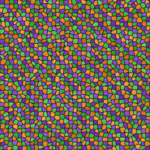 Art Nouveau Mosaic — Geometric