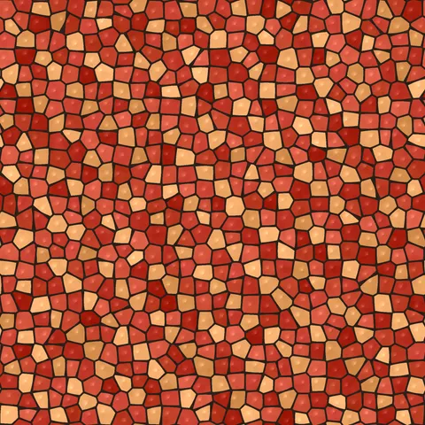 Aztec Gold Mosaic — Geometric