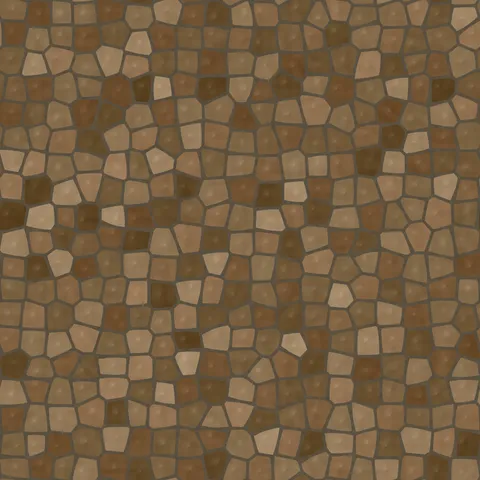 Garden Path Mosaic — Geometric