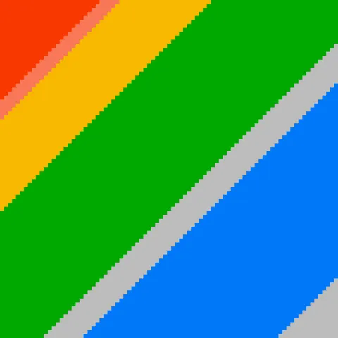 Sunset Pixel Pixel Art — Geometric