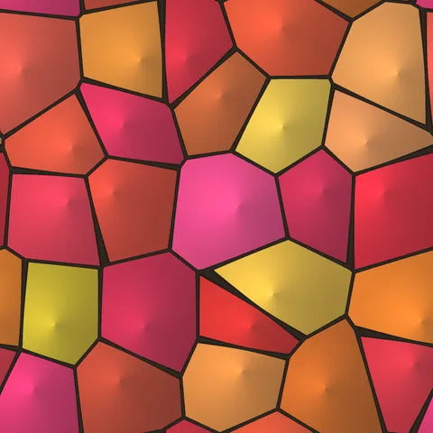 Forest Chapel Stained Glass — Abstract