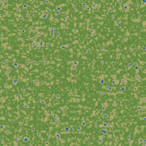 Canyon Maze Terrain — Noise & Grain