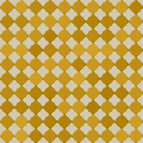 Gold Moroccan Tile — Geometric