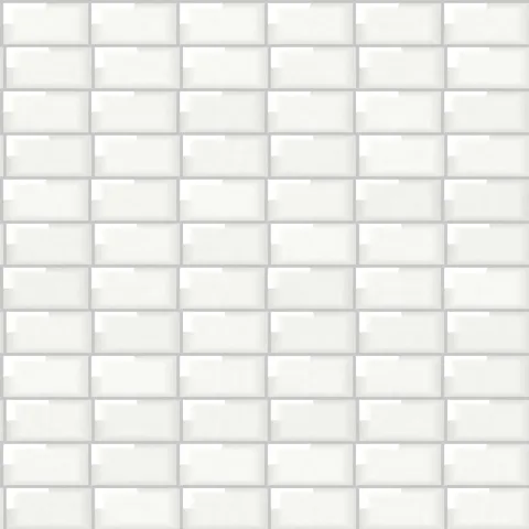 White Subway Tile — Geometric